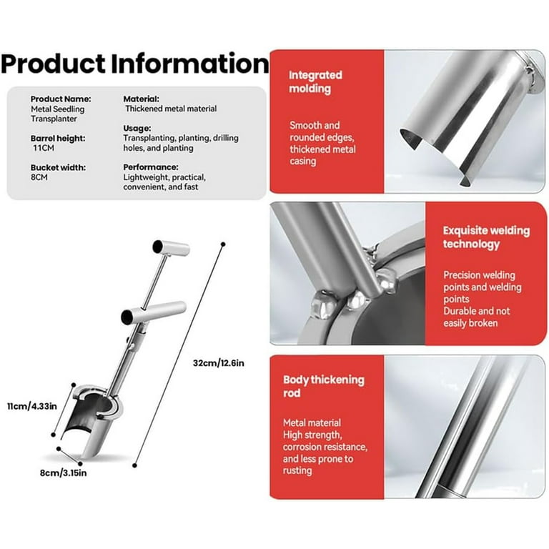 Stainless Steel Plant Transporter Tool