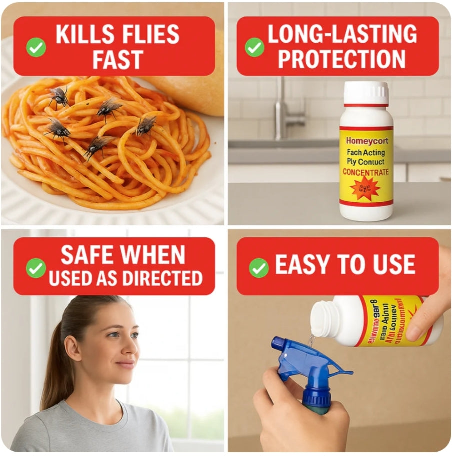 TrueFly™ Fast-Acting Fly Control Concentrate – Buy 1 Get 1 FREE (Pack Of 2)