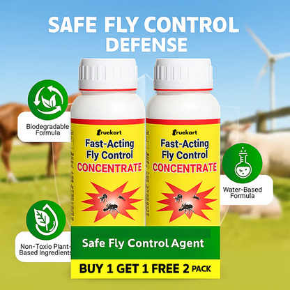 TrueFly™ Fast-Acting Fly Control Concentrate – Buy 1 Get 1 FREE (Pack Of 2)