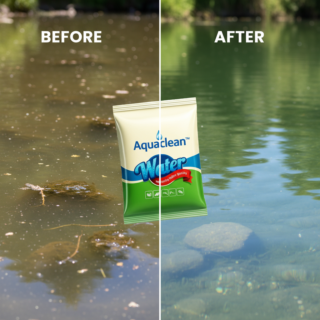 AquaClean™ Crystal-Clear Water Clarifier & Algae Controller 500g